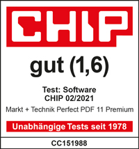 CHIP: Ausgabe 02/2021 - Test: gut (1,6)